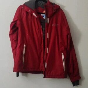 Red Columbia Jacket Coat